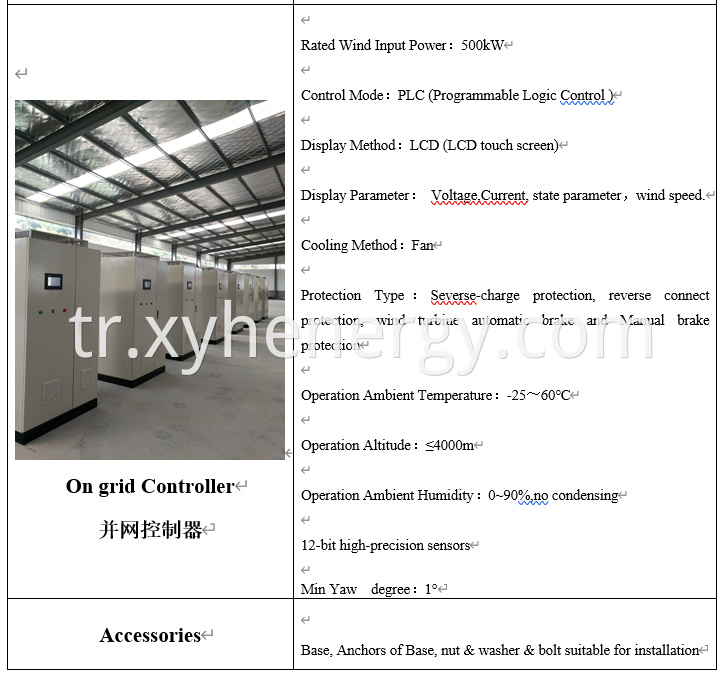 500kw WInd Generator